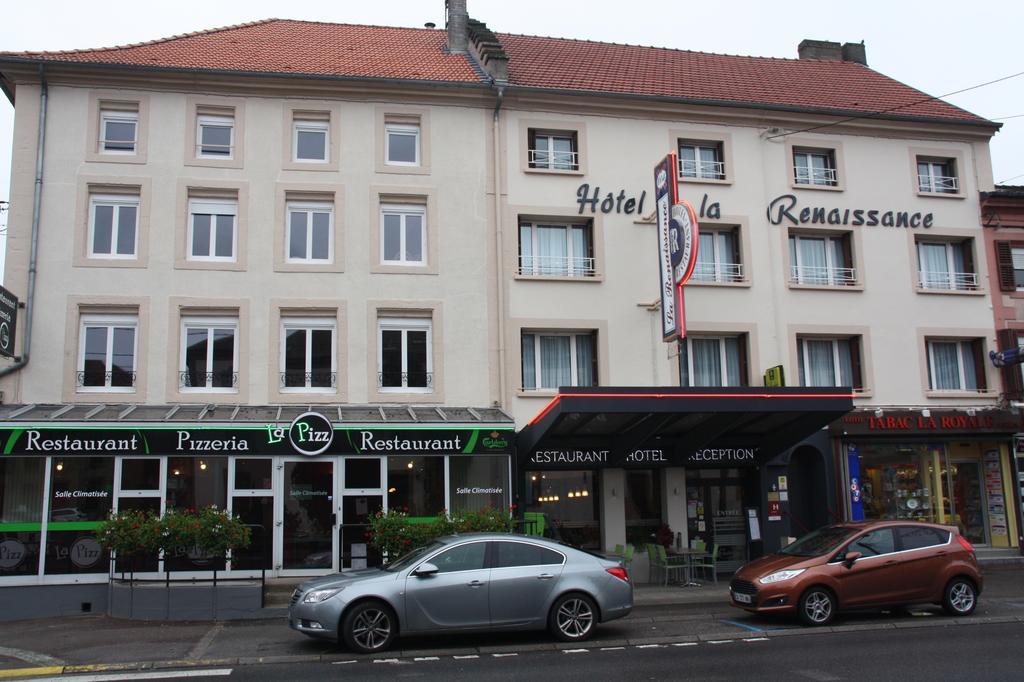 Logis Hotel- Restaurant La Renaissance Baccarat Eksteriør bilde